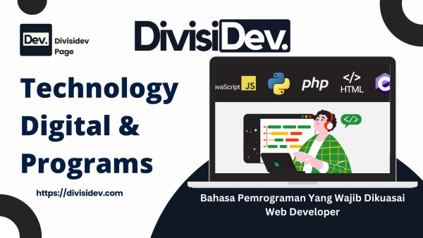 4 Bahasa Pemrograman Yang Wajib Dikuasai Web Developer